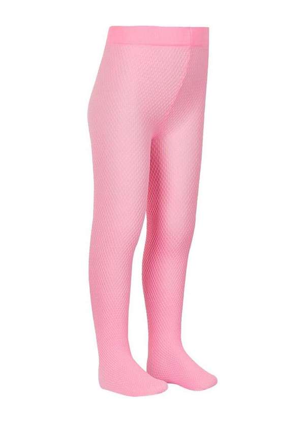 Lupo - Kit com 3 Meias Calças Bebê Fio 70 Cute Lobinha 2554-001 Rosa 2