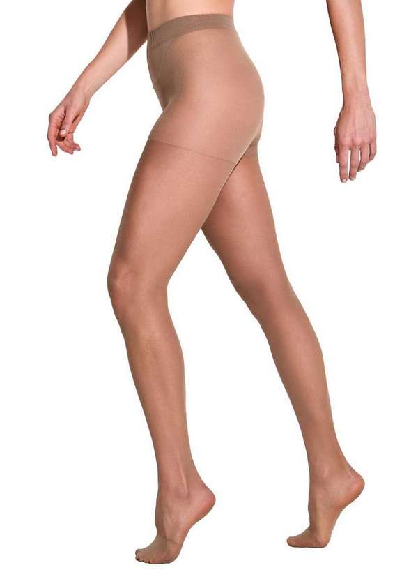 Trifil - Kit com 3 Meias Calças Fio 15 Adherence Trifil 6394 Preto-Natural 3