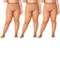 Trifil - Kit com 3 Meias Calças Fio 40 Opaca Trifil 6101 Plus Size Natural - variação: Natural
