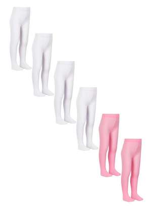 Lupo - Kit com 6 Meias Calças Bebê Fio 70 Cute Lobinha 2554-001 - LUPO