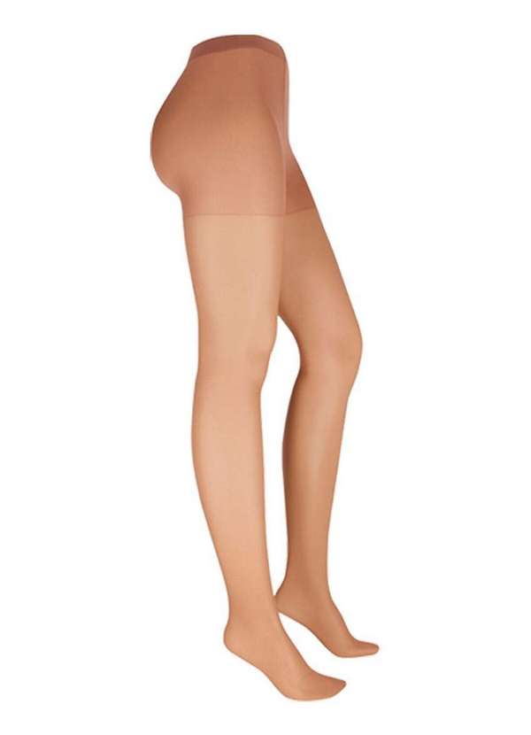 Lupo - Kit com 6 Meias Calças Fio 15 News Loba 5680-001 Natural-Peach 2