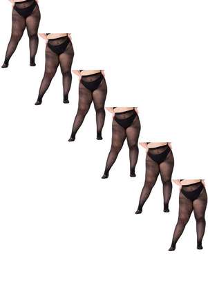 Kit com 6 Meias Calças Fio 40 Opaca Trifil 6101 Plus Size - TRIFIL