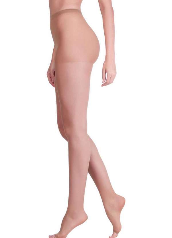 Lupo - Meia Calça Fio 15 Clássica Fina Dedos Livres Loba 5765-001 6700-Natural-Peach