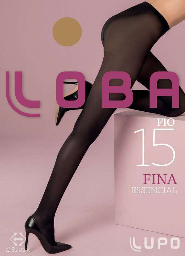 Lupo - Meia Calça Fio 15 Essencial Loba 5770-002 6700-Natural-Peach 2