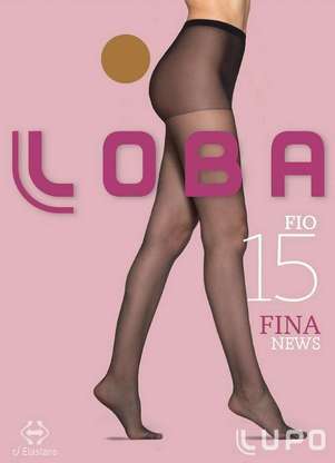 Lupo - Meia Calça Fio 15 News Loba 5680-001 - LUPO