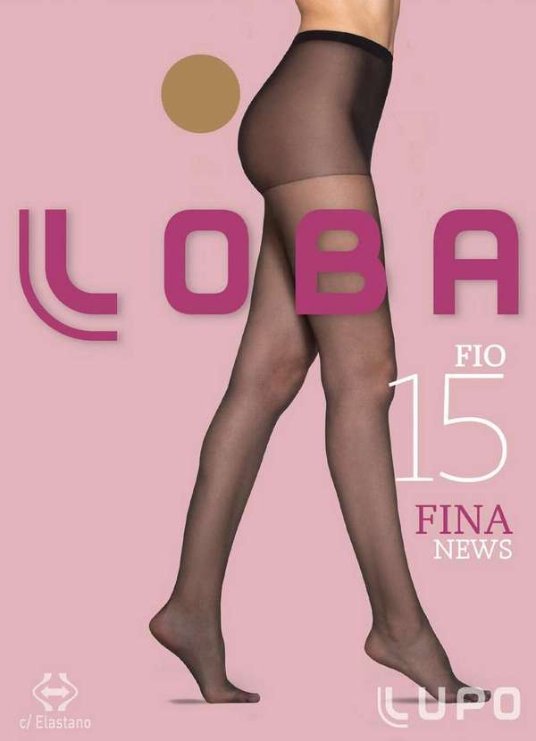 Lupo - Meia Calça Fio 15 News Loba 5680-001 6700-Natural-Peach 2