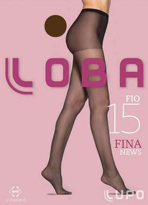 Lupo - Meia Calça Fio 15 News Loba 5680-001 - LUPO