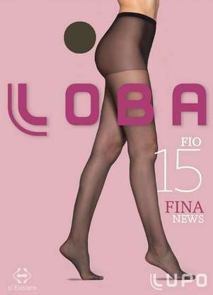 Lupo - Meia Calça Fio 15 News Loba 5680-001 - LUPO
