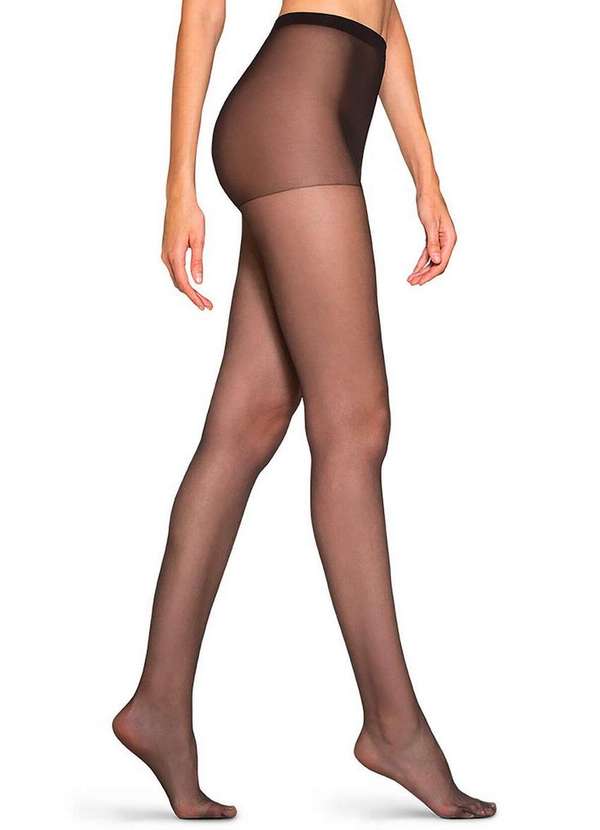 Lupo - Meia Calça Fio 15 News Loba 5680-001 9990-Preta