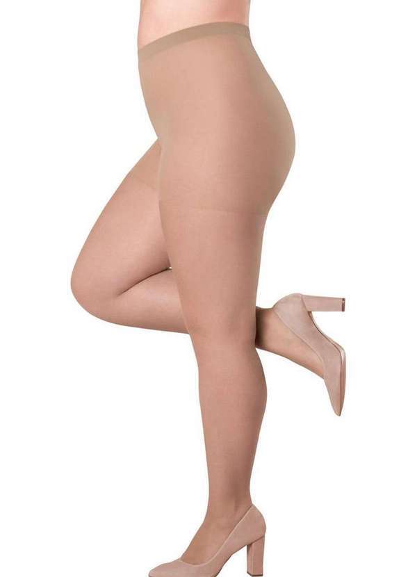 Lupo - Meia Calça Fio 20 Clássica Plus Size Loba 5795-001 654-Po-De-Arroz