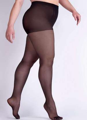 Lupo - Meia Calça Fio 20 Clássica Plus Size Loba 5795-001 - LUPO