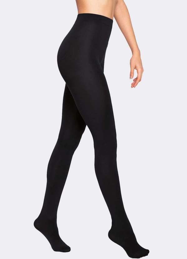 Lupo - Meia Calça Fio 80 Opaca Loba 5858-001 9990-Preto