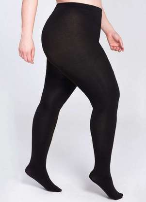 Lupo - Meia Calça Fio 80 Opaca Plus Size Loba 5786-001 - LUPO