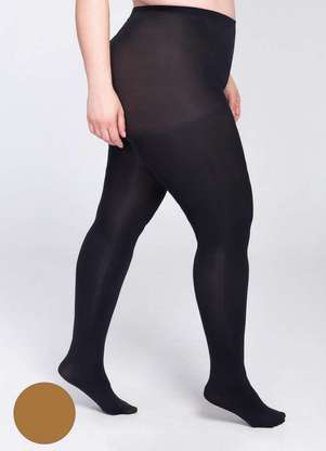 Lupo - Meia Calça Fio 80 Opaca Plus Size Loba 5852-001 - LUPO