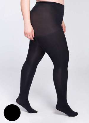 Lupo - Meia Calça Fio 80 Opaca Plus Size Loba 5852-001 - LUPO