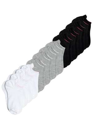 Kit 12 pares de Meias Básicas Cano Curto Lupo 4536-089 - LUPO