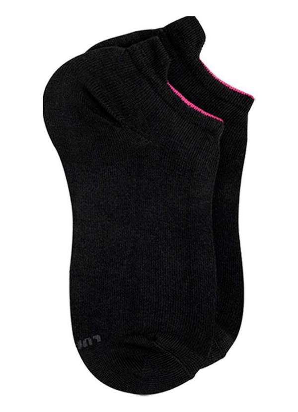 Lupo - Kit 12 pares de Meias Básicas Cano Curto Lupo 4536-089 Branco-Cinza-Preto 4