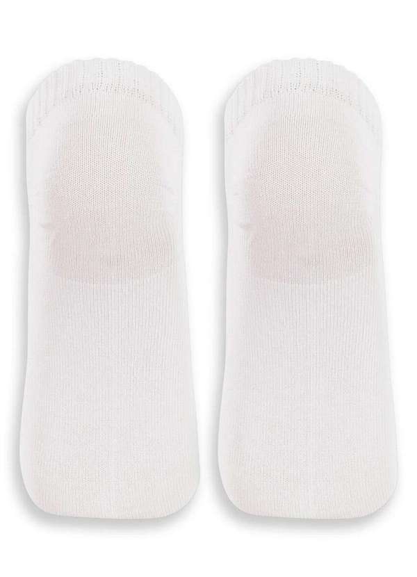 Lupo - Kit 2 pares de Meias Cano Curto Lupo 4572-088 0900-Branco 2