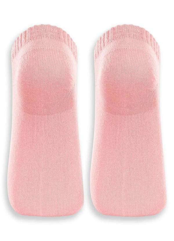 Lupo - Kit 2 pares de Meias Cano Curto Lupo 4572-088 0903-Rosa 2