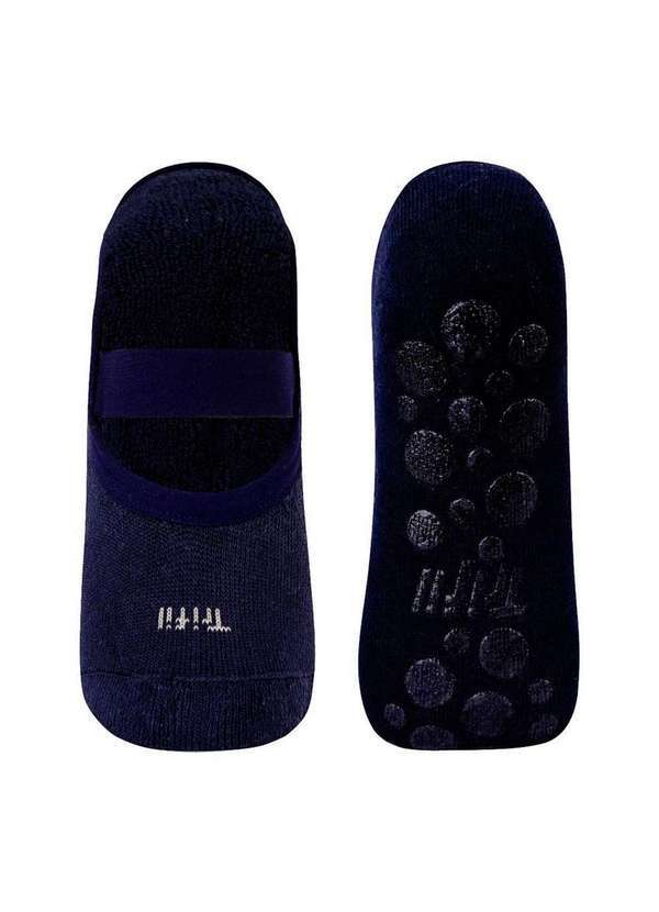 Trifil - Kit 2 pares de Sapatilhas Antiderrapante Pilates Trifil 6214 Marinho