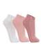 Lupo - Kit/3 Meia Lupo 3226-089 0900-Branca - variação: 0907-branco-rosa