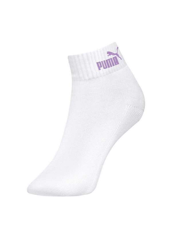 Puma - Kit/3 Meia Puma 4760-001 991-Branco 4
