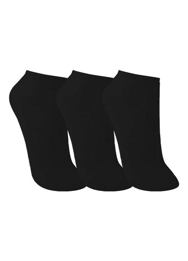 Trifil - Kit/3 Meia  Trifil To 8035 0008-Preto
