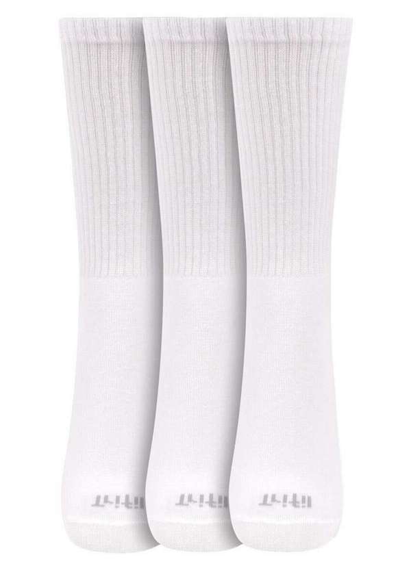 Trifil - Kit 3 pares de Meias Cano Longo Trifil 8013 0900-Branco 2