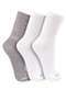 Trifil - Kit 3 pares de Meias Cano Médio Trifil 8012 0900-Branco - variação: 0902-Mescla-Branco