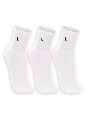 Kit 3 pares de Meias Esportiva Cano Médio Lupo 3148-089 - LUPO