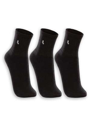 Kit 3 pares de Meias Esportiva Cano Médio Lupo 3148-089 - LUPO
