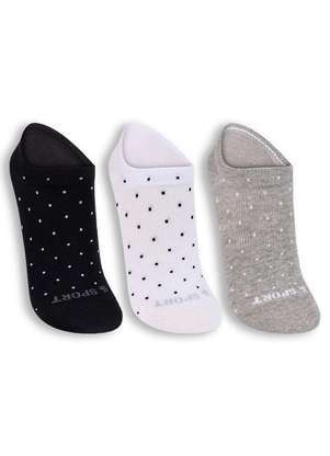 Lupo - Kit 3 pares de Meias Invisível 3171-089 - LUPO