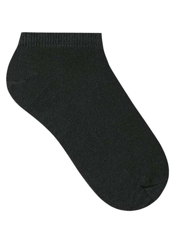 Selene - Kit 3 pares de Meias Esportiva Invisível Selene 4001-006 996-Branco-Cinza-Preto 4