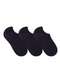 Selene - Kit 3 pares de Meias Invisível Selene 4825-001 998-Preto - variação: 998-Preto