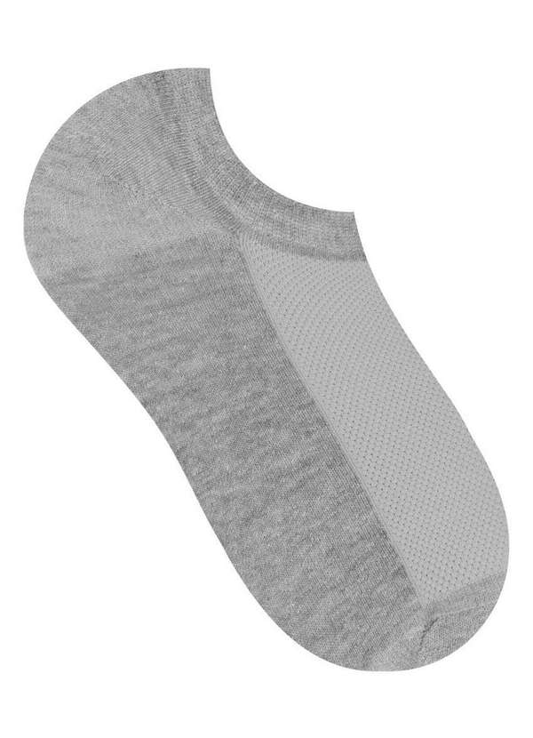 Selene - Kit 3 pares de Meias Invisível Selene 4825-001 999-Branco-Cinza-Preto 3