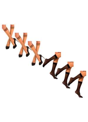 Kit 6 pares de Meias 3/4 Fio 20 Trifil 6106 - TRIFIL