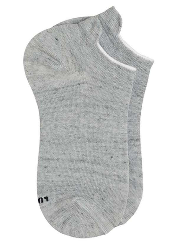 Lupo - Kit 6 pares de Meias Básicas Cano Curto Lupo 4536-089 Branco-Cinza-Preto 3