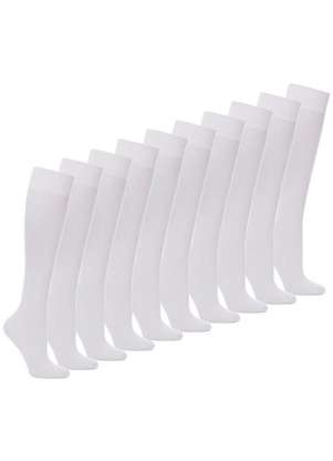 Lupo - Kit 10 pares de Meias 3/4 Fio 20 Loba 5510-001 - LUPO