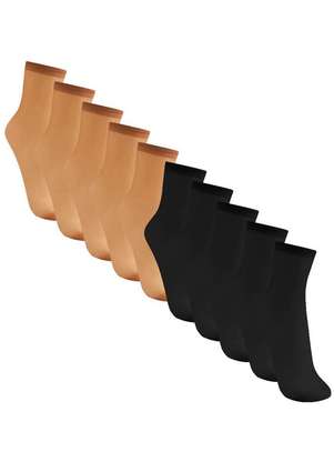 Kit 10 pares de Meias Soquete Fio 20 Trifil 6126 - TRIFIL