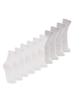 Kit com 10 pares de Meias Cano Longo Lupo 4575-088 - LUPO