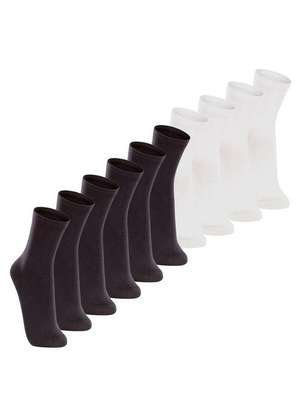 Kit com 10 pares de Meias Cano Longo Lupo 4575-088 - LUPO