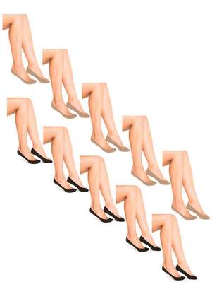 Kit 10 pares de Sapatilhas Fio 70 Trifil 6136 - TRIFIL