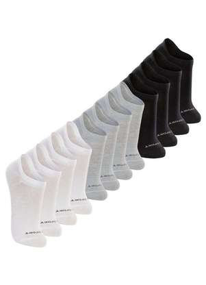 Kit 12 pares de Meias Esportiva Invisível Lupo 3170-089 - LUPO