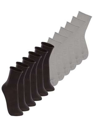 Kit 12 pares de Meias sem Punho Cano Médio Lupo 4421-001 - LUPO