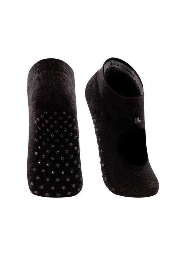 Lupo - Kit 2 pares de Sapatilhas Antiderrapante Pilates Lupo 3286-003 Preto 3