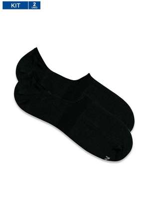 Kit 2 pares de Sapatilhas Invisível Mash 207.02 - MASH