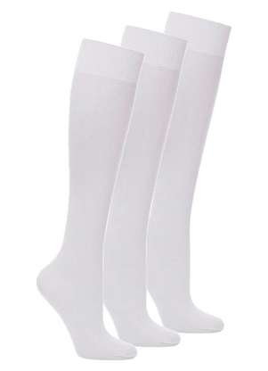 Lupo - Kit 3 pares de Meias 3/4 Fio 20 Loba 5510-001 - LUPO