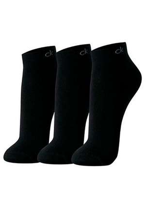 Kit 3 pares de Meias Cano Curto Calvin Klein C23.01 - CALVIN KLEIN