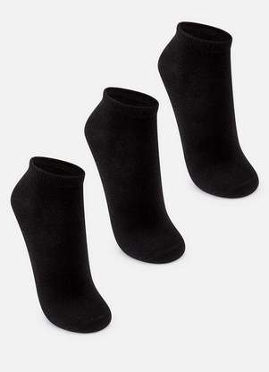 Kit com 3 Meias Cano Curto Puket 8548 - PUKET