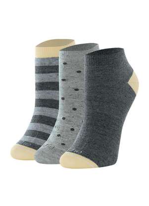 Kit 3 pares de Meias Cano Curto She 286.03 - SHE